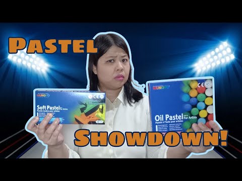 Which is the better pastel? Review of Mungyo oil and soft pastels