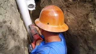 Koi Pond Construction | Pond Filter Installation - Part 16