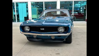 Video Thumbnail for 1969 Chevrolet Camaro SS
