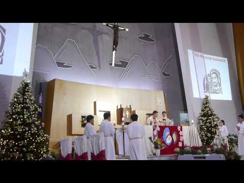 Communion Rite (The Lord's supper, Doxology)_ Chistmas Midnight Mass, 2012 (9)