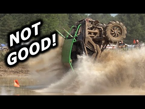 Mud Jam!  McMega Rips, Turbo R Flips?!