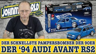 Der schnellste Möbeltransporter der 90er Jahre - Der Mattel Brick Shop Audi Avant RS2