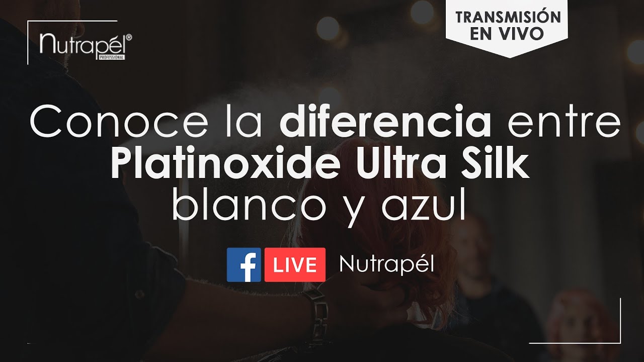 ¿Cuál es la diferencia entre decolorante blanco y azul | Platinoxide Ultra Silk Fórmula 1:3