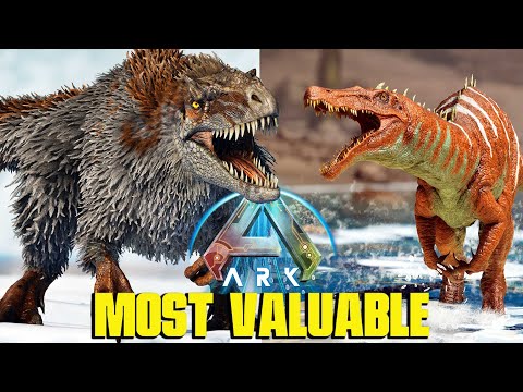 20 Most VALUABLE Creatures You Can Tame In ARK!