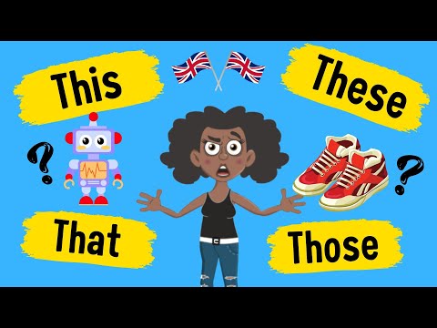 This, That, These, Those | English Quiz for Kids  - Demonstrative pronouns