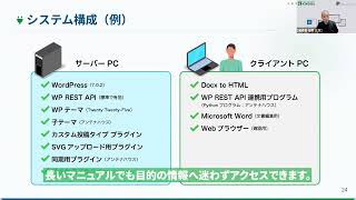 CDシンポジウム講演『マニュアルは、Wordで書いて、WPで配る』Part2/3