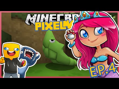 Pixelmon With Squid & Ash! Ep.4 My Metapod! | Minecraft Lets Play | Amy Lee33