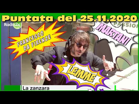 La Zanzara 25 novembre 2020