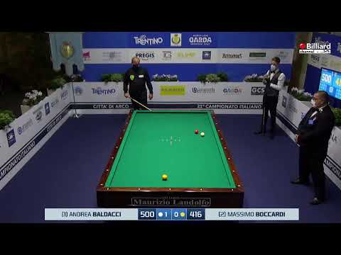 Boccardi Massimo Maria VS Baldacci Andrea - 21° Campionato Italiano Città di Arco
