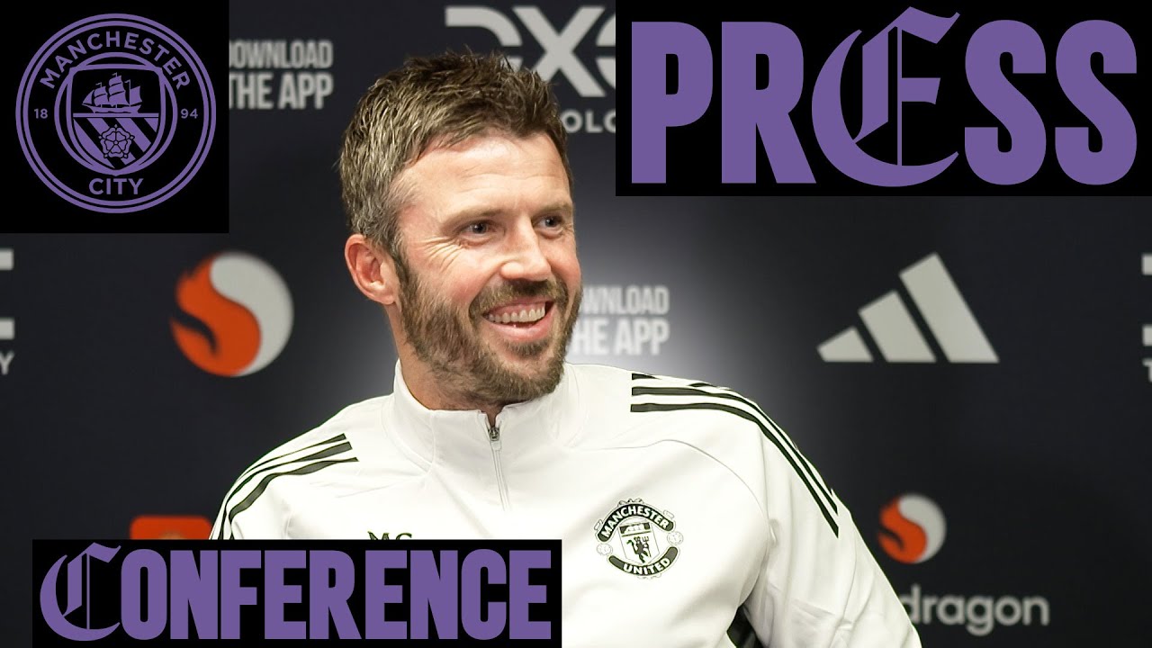 Michael Carrick Pre-Man City | Press Conference 🎙️