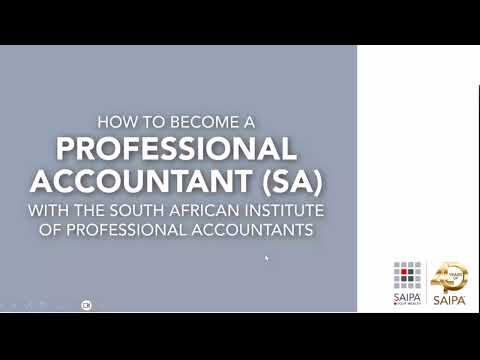 SAIPA South African Institute of Professional Accountants presentation by Victor Mokoena
