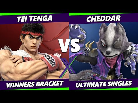 S@X 435 - Tei Tenga (Ryu) Vs. Cheddar (Wolf) Smash Ultimate - SSBU