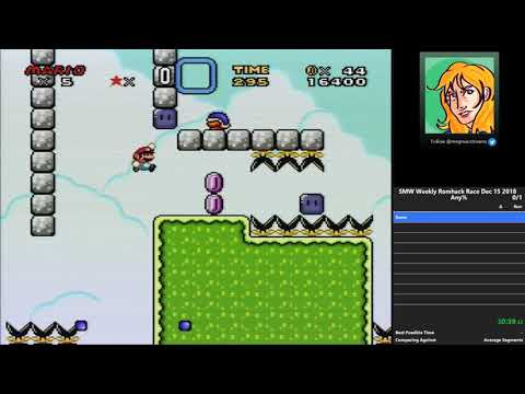 SMW Weekly Romhack Race Week 22 Blind in 4:12:17