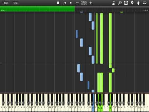 Valkyria Chronicles - Succeeded Wish (Synthesia)