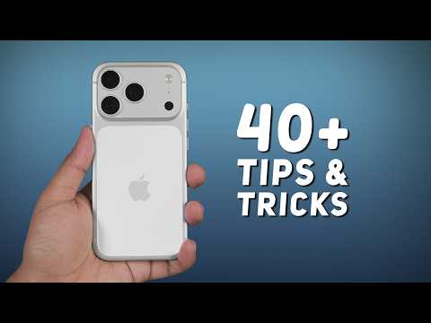 iPhone 17 Pro Tips & Tricks | 40+ Special Features - TechRJ