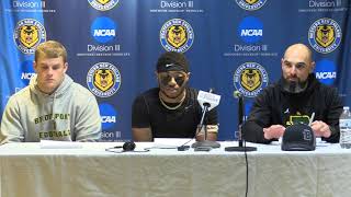 Brockport Football Postgame Press Conference - NCAA First Round at Western New England