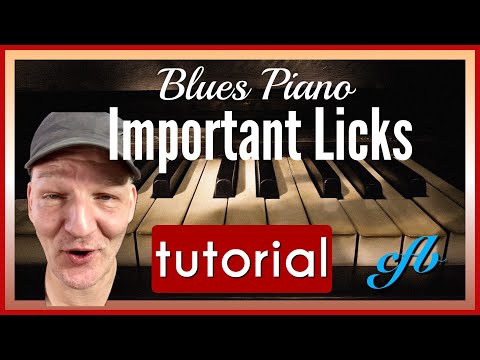 Learn a must have blues piano lick in C!