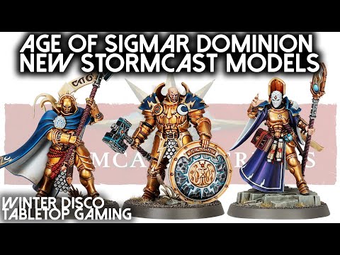 New Stormcast models for Age of Sigmar 3rd edition - Dominion unboxing and reveal - Warhammer