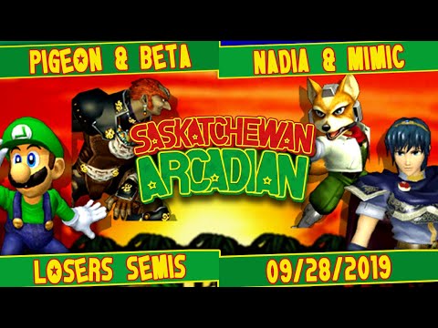 Pigeon & Beta (G) vs. NadiA & Mimic (B) - Losers Semis - SK Arcadian