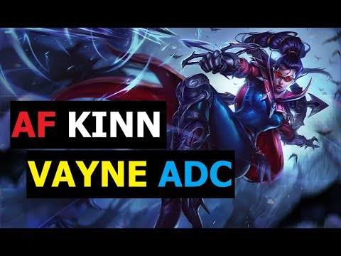Afreeca Freecs Kiin Play Vayne ADC Patch 9.8 S9 Ranked Korean Pro Replays