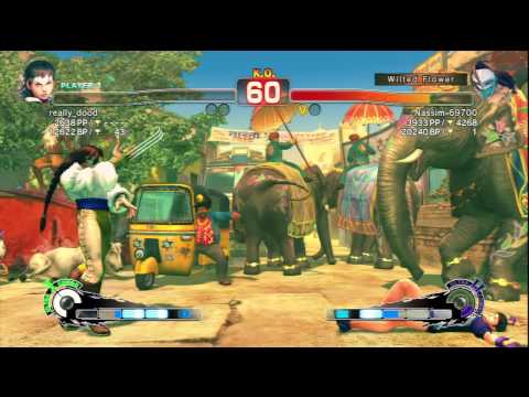 really_dood [Sakura] Vs Nassim-69700 [Vega] SSF4 AE Online Ranked Matches - PSN