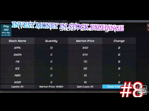 INVEST MONEY IN STOCK  EXCHANGE  in// Dollar Hero : Grand Vegas Police //2020//#8