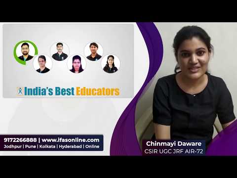 CSIR NET Chemistry Topper Interview with AIR 72 𝐂𝐡𝐢𝐧𝐦𝐚𝐲𝐢 𝐃𝐚𝐰𝐚𝐫𝐞