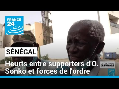 Sonko ramené de force à Dakar : heurts avec les forces de l'ordre • FRANCE 24