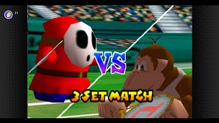 Mario Tennis - DK Jr. Star Cup Finals