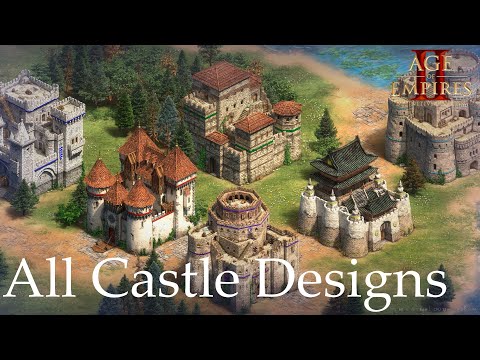 All Castle Designs & Statistics - Age of Empires II DE