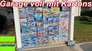Playmobil Verpackungen Kartons entsorgen von Polizei Feuerwehr SEK Puppenhaus Kita Schloss seratus1