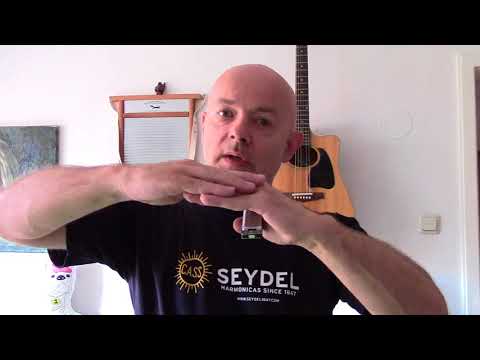 Mundholraumveränderung mit Einsatz der Hand - Thomas Hippe Blues Harp