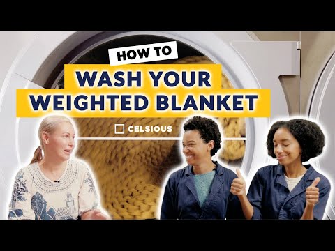 How to wash weighted blankets | Celsious x Bearaby