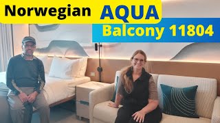 Exploring Our New Balcony Stateroom on the Norwegian Aqua!
