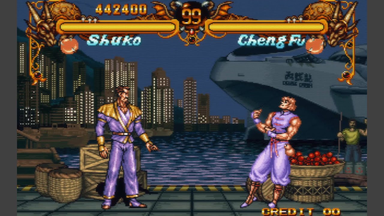 Double Dragon (1995) [Arcade] - play as Shuko