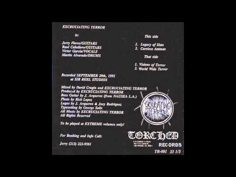 Excruciating Terror - Legacy of Hate 7" (Full)