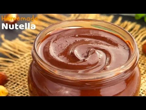 Homemade tasty Nutella recipe for kids | nutrela recipe |