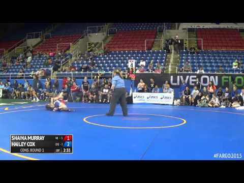 125 Cons. Round 1 - Hailey Cox (Utah/Nevada/Idaho) vs. Shaina Murray (New Jersey)