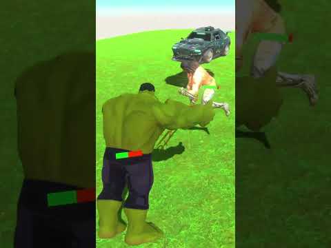 AQUAMAN VS HULK - ARBS MODS - Animal Revolt Battle Simulator