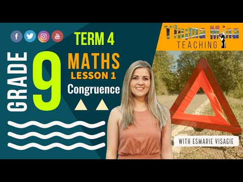 Gr 9 Maths | Term 4 Lesson 1 | Congruence