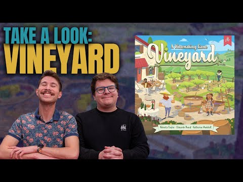 Vineyard: A Winemaking Game | Shared Worker Placement Game of Friendship | Kickstarter Preview