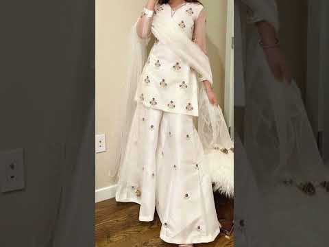 White Color Eid Dresses Ideas 2025