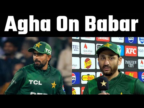 Agha Salman reaction on Babar Azam batting | Usman Tariq Bowling Action | PAKvsAUS 2nd T20I 