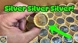 Silver EVERYWHERE! $500 Half Dollar Hunt!