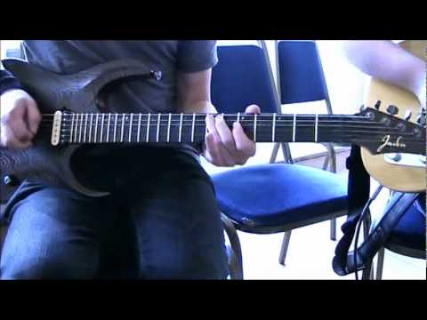 Sam Coulson and Lyle Watt blues jam at MonkeyFest!