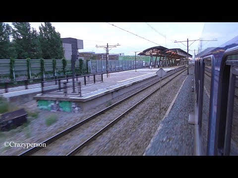 Treinrit door de ruit: Rotterdam Blaak - Barendrecht