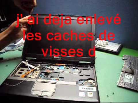 comment demonter l'ecran d'un ordi portable
