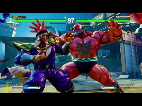SFV - Galtu ( M.Bison ) VS Stress Free ( Zangief ) S2