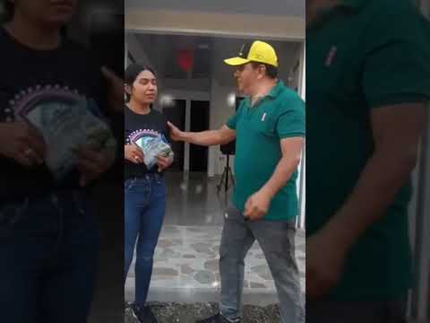 feliz ganadora de casa en Zarzal valle Carlos videos de la Paila Zarzal valle del cauca Colombia