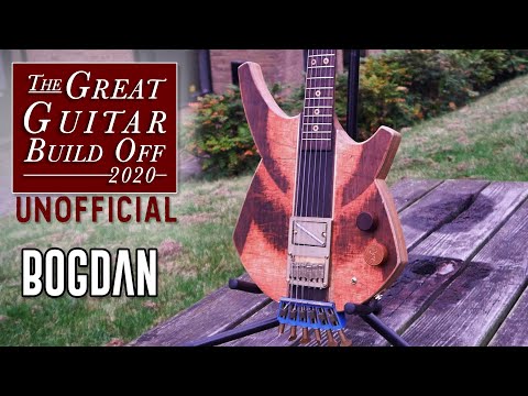 Bogdan builds a complete Guitar except strings and frets-  GGBO 2020 UnOfficial Challenge Full Build